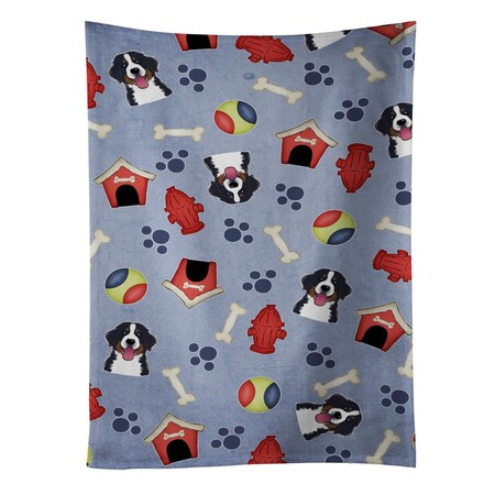 Carolines Treasures Dog House Collection Bernese Mountain Dog Kitchen Towel BB4016KTWL